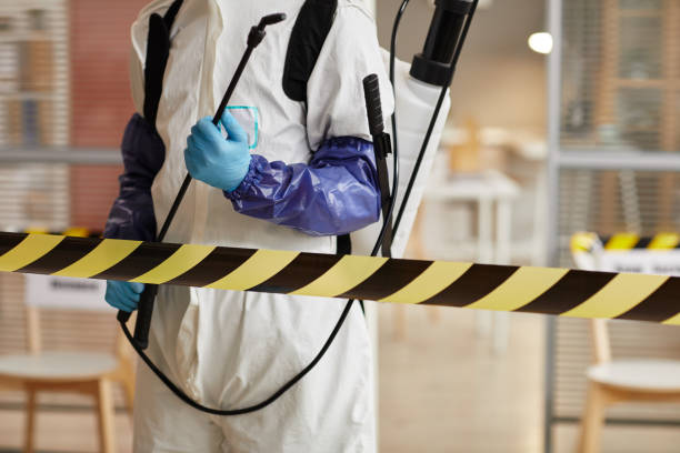 Professional Biohazard Cleanup technician working in Mount Freedom, NJ